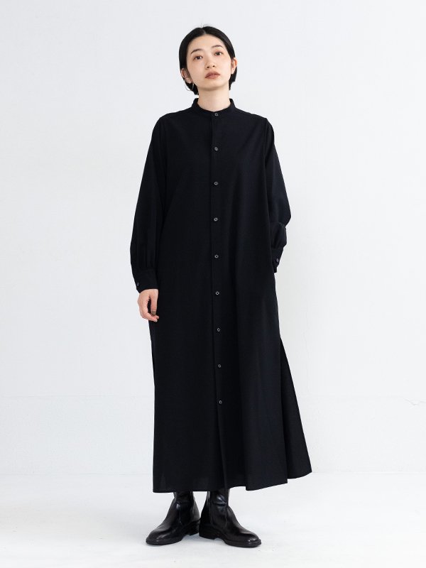 SHIRT MAXI DRESS-シャツマキシドレス-HYKE（ハイク）通販| st company