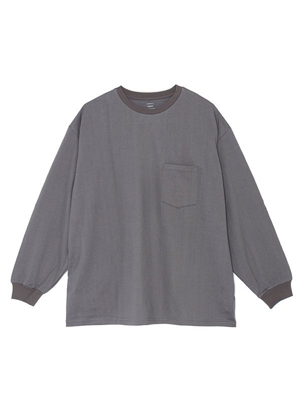L/s oversized Tee-ロングスリーブオーバーサイズTシャツ-Graphpaper