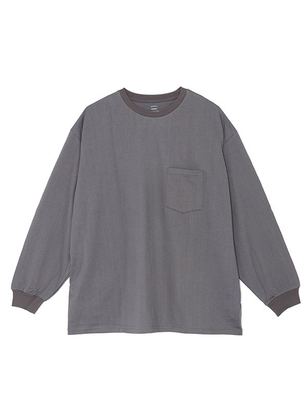 L/s oversized Tee-ロングスリーブオーバーサイズTシャツ