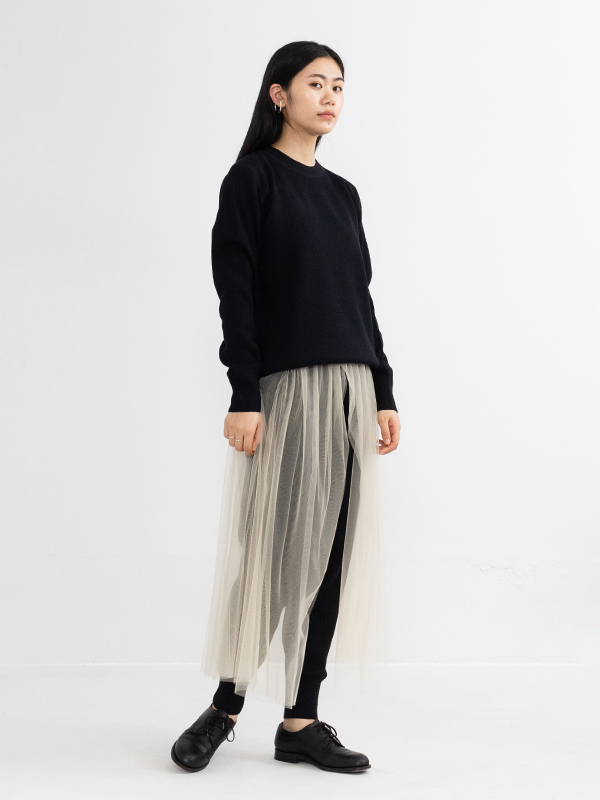 HYKE TULLE WRAP SKIRT ナイロン チュールラップスカート www.bvmpp.com