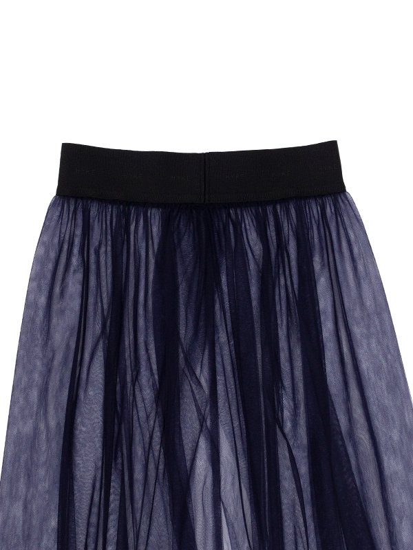 HYKE TULLE WRAP SKIRT ナイロン チュールラップスカート