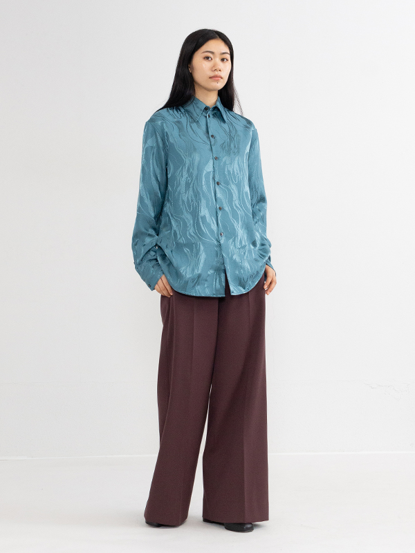 Jacquard shirt-ジャガードシャツ-KANAKO SAKAI（カナコサカイ）通販 