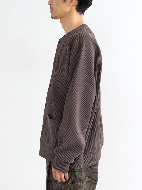 GRADATION PLEATS CARDIGAN-グラデーションプリーツカーディガン-stein