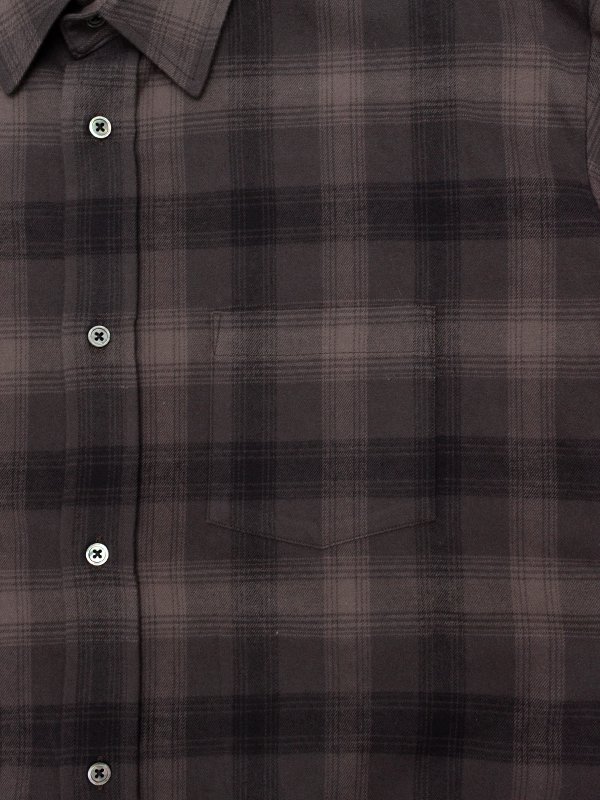 Stein◇Oversized Cotton Flannel Shirt S オーバーサイズフランネル