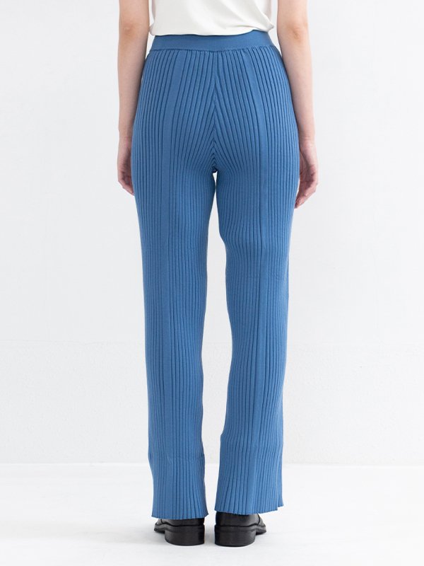 HYKE WIDE RIBBED PANTS リブニットパンツ ランキング第1位 odessa