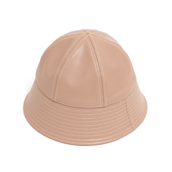 Apple leather sailor hat-アップルレザーセイラーハット-KIJIMA 