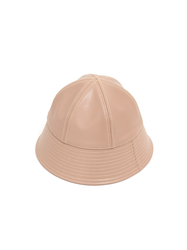 Apple leather sailor hat-アップルレザーセイラーハット-KIJIMA