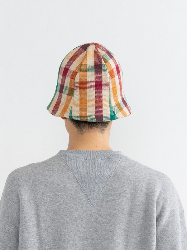 TULIPA HAT CHECK-チューリップハットチェック-visvim（ビズヴィム