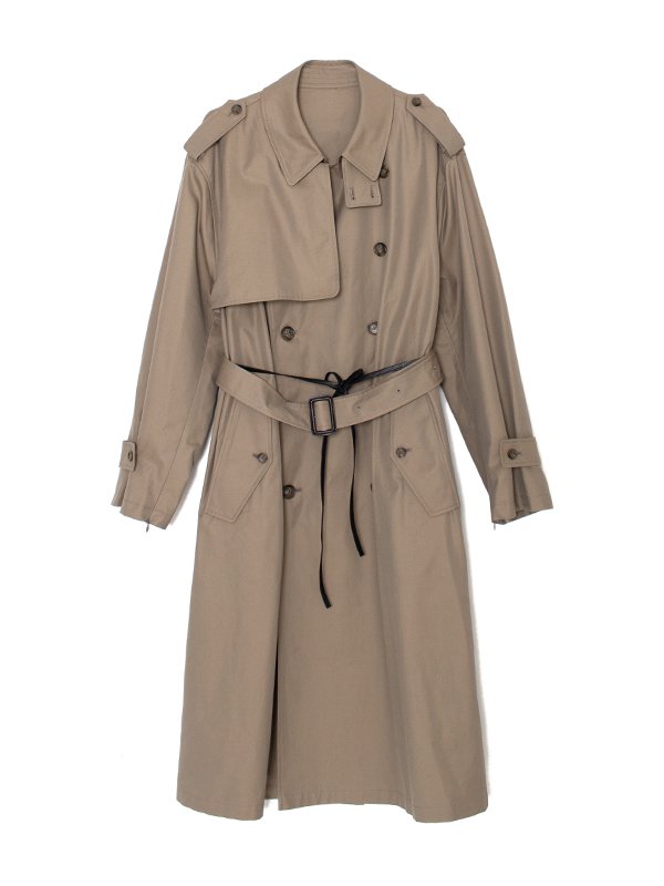 OVERSIZED OVERLAPED TRENCH COAT Stein(シュタイン) アウター コート