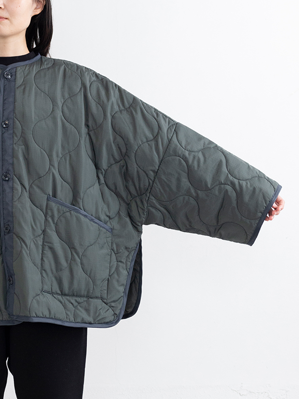 12月スーパーSALE 15%OFF】 HYKE(ハイク) QUILTED BIG LINER JACKET ...