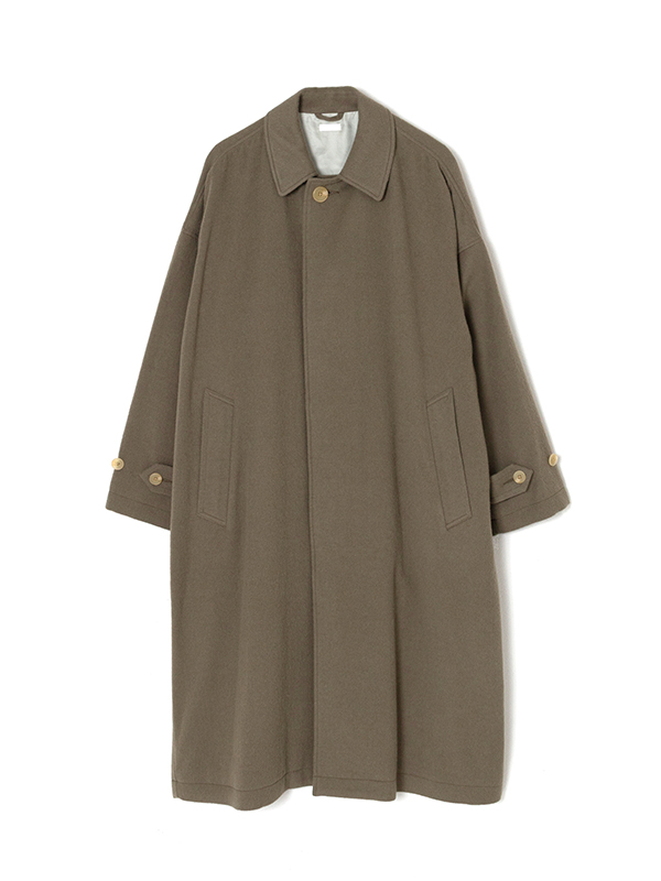 LIDNMリドム BALMACAAN COCOON COAT L.BEIGE L-