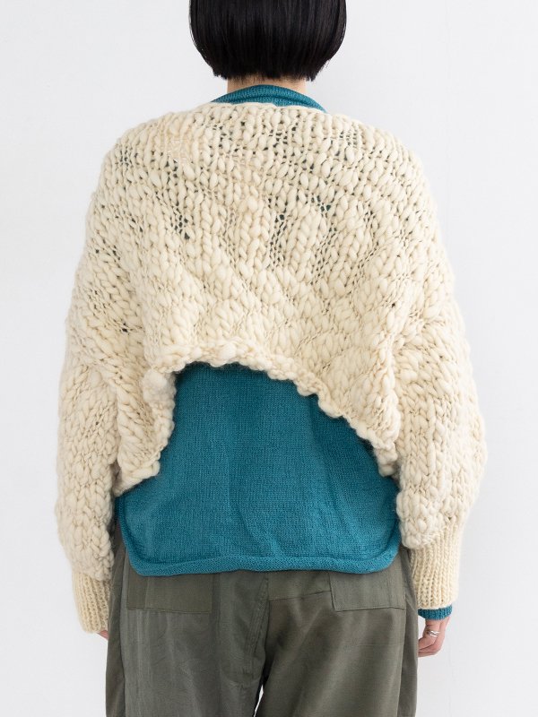 SEEALL◯シーオル◯HAND BOLERO CARDIGAN◯カーディガン | jarussi.com.br