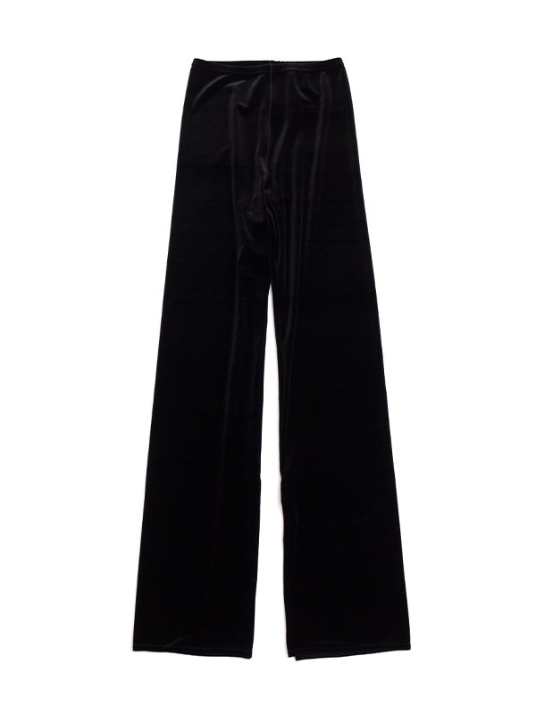 Velvet slit pants-ベルベットスリットパンツ-SIMONE WILD（シモーネ