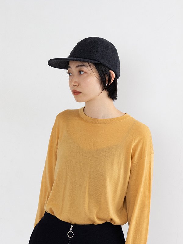 Wool smooth cap-ウールスムースキャップ-PHEENY（フィーニー）通販