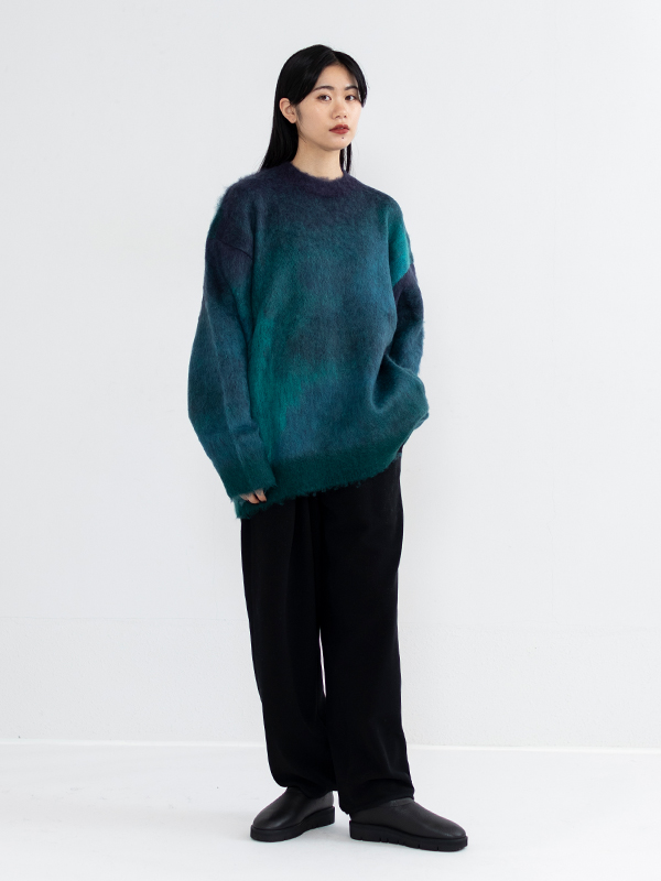 stein OVERSIZED GRADATION MOHAIR LS ニット/セーター 海外 安い通販