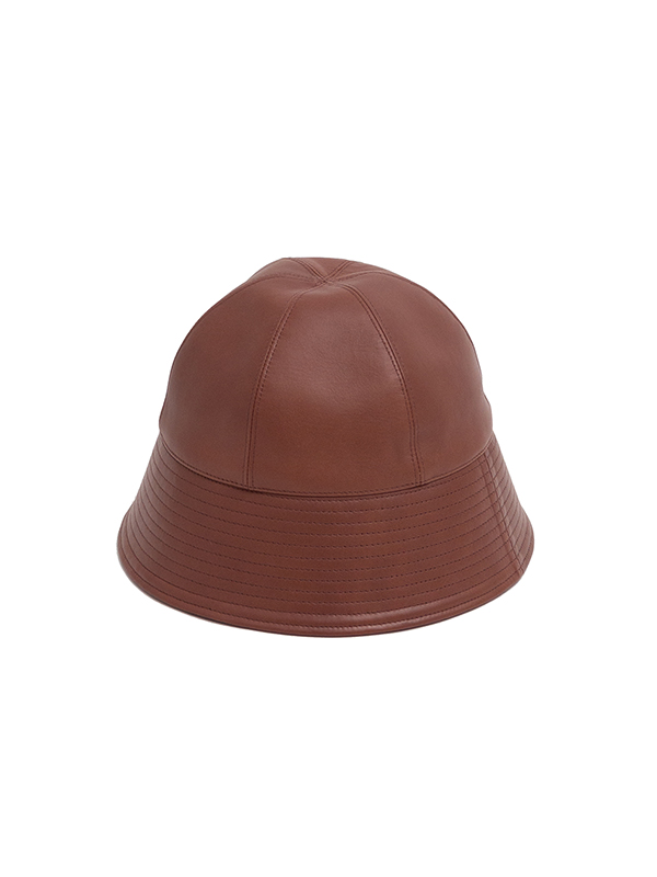 Lamb leather bucket hat-ラムレザーバケットハット-KIJIMA TAKAYUKI