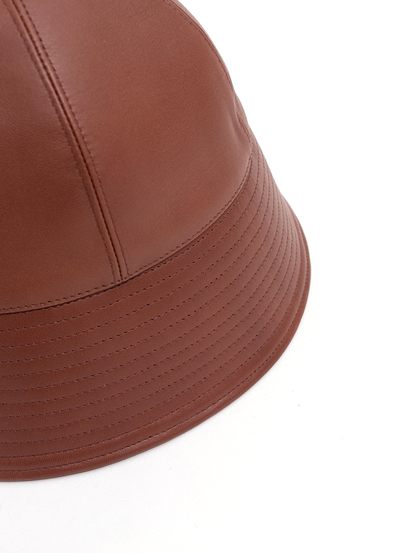 Lamb leather bucket hat-ラムレザーバケットハット-KIJIMA TAKAYUKI（キジマタカユキ）通販| stcompany