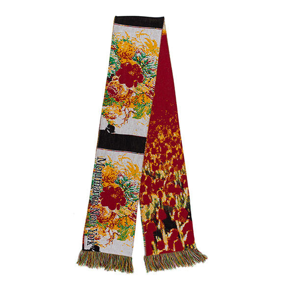 Montmartre New York モンマルトルニューヨーク スカーフ 2 Blue oeil scarf-ブルーオイユスカーフ-MONTMARTRE NEW YORK