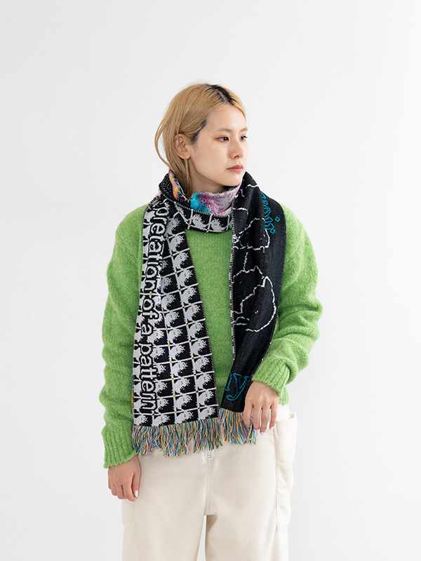 新発売 Montmartre Scarf 4265 YIN&YANG York New 小物