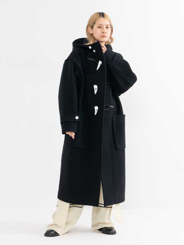 HYKE   DOUBLE FACE COAT ハイク ダブルフェイスコート