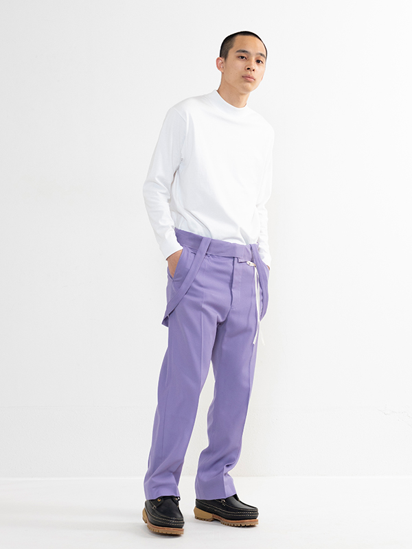 Suspenders slacks pants-パンツ-Midorikawa（ミドリカワ）通販| st 