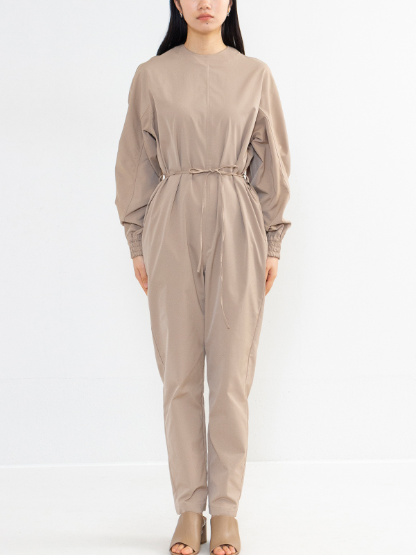 TASLAN TWILL JUMPSUIT-タスランツイルジャンプスーツ-HYKE（ハイク）通販| st company