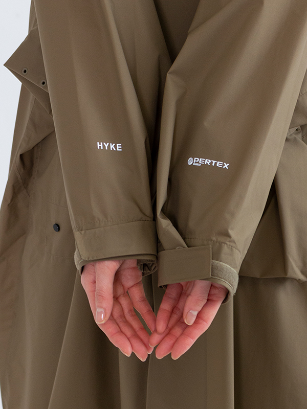 HYKE】伊勢丹別注LINEN MILITARY COAT-