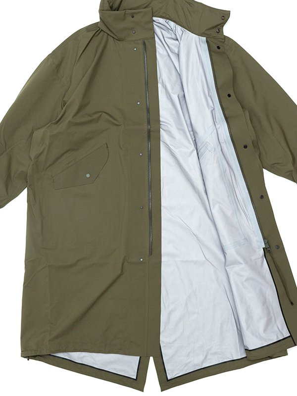 低価格で大人気の 23SS HYKE BIOTOP TASLAN FIELD PARKA ミリタリー