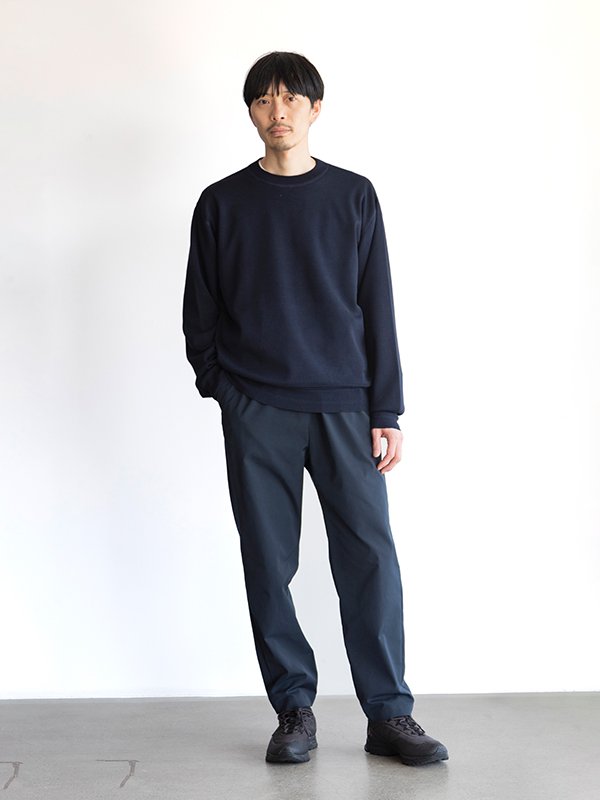 S/C/P CREW NECK SWEATER-エスシーピークルーネックセーター-HYKE