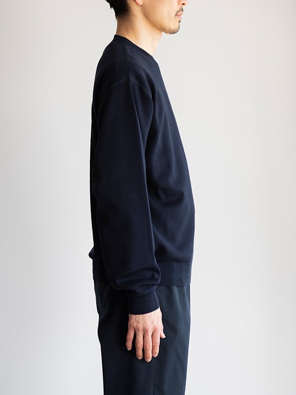 S/C/P CREW NECK SWEATER-エスシーピークルーネックセーター-HYKE