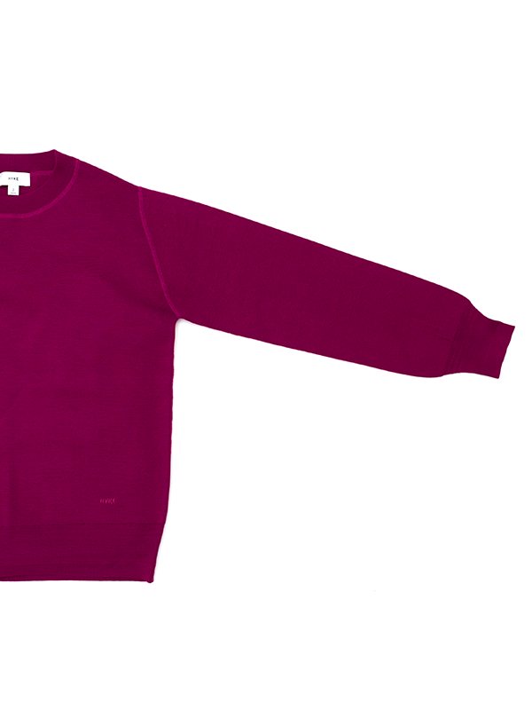 S/C/P CREW NECK SWEATER-エスシーピークルーネックセーター-HYKE