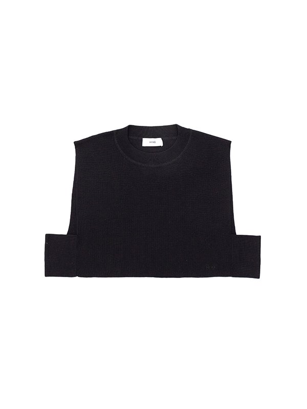 S/C/P CROPPED TOP SWEATER-エスシーピークロップドトップ