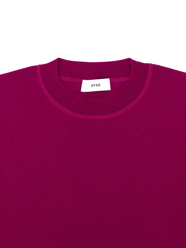 S/C/P CROPPED TOP SWEATER-エスシーピークロップドトップセーター-HYKE（ハイク）通販| st company