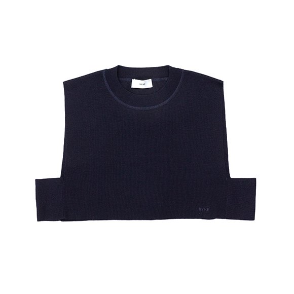 S/C/P CROPPED TOP SWEATER-エスシーピークロップドトップセーター