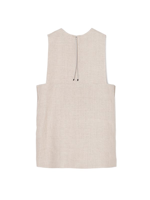 HYKE HYKE LINEN LONG VEST | www.fleettracktz.com