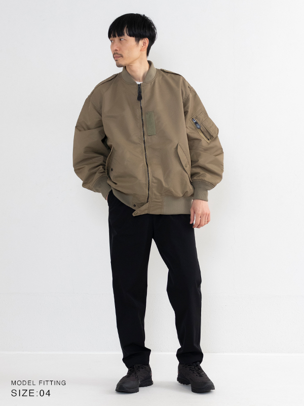 HYKE TYPE L-2A JACKET カーキ サイズ1 | www.michaelfulcherstudios.com