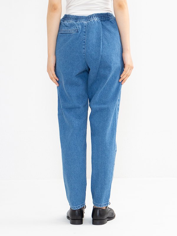 DENIM TAPERED PANTS-デニムテーパードパンツ-HYKE（ハイク）通販| st