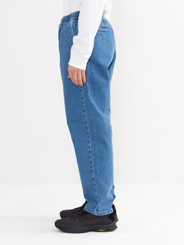 DENIM TAPERED PANTS-デニムテーパードパンツ-HYKE（ハイク）通販| st company