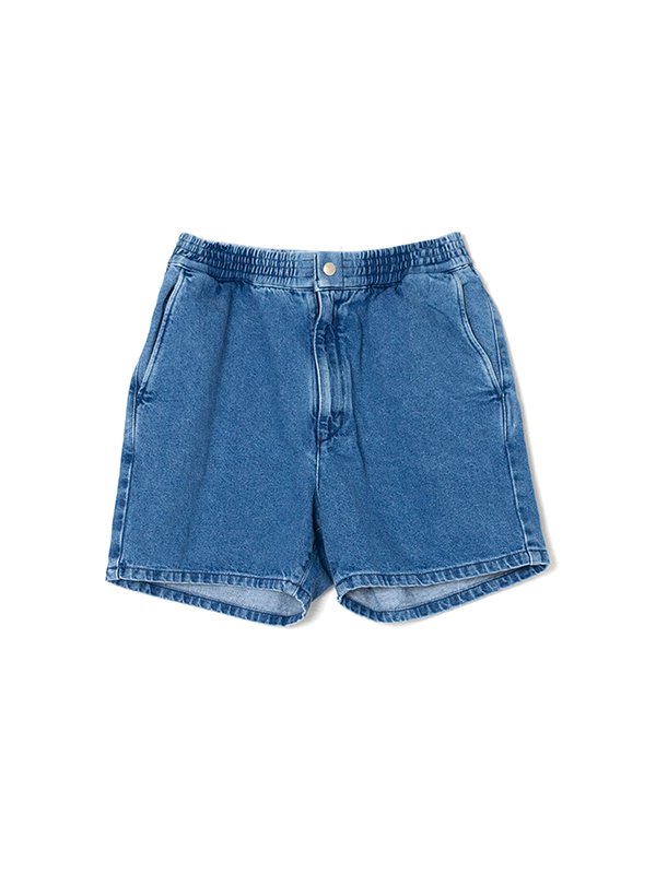 最も優遇HYKEハイク DENIM BAKER SHORT PANTS ショートパンツ