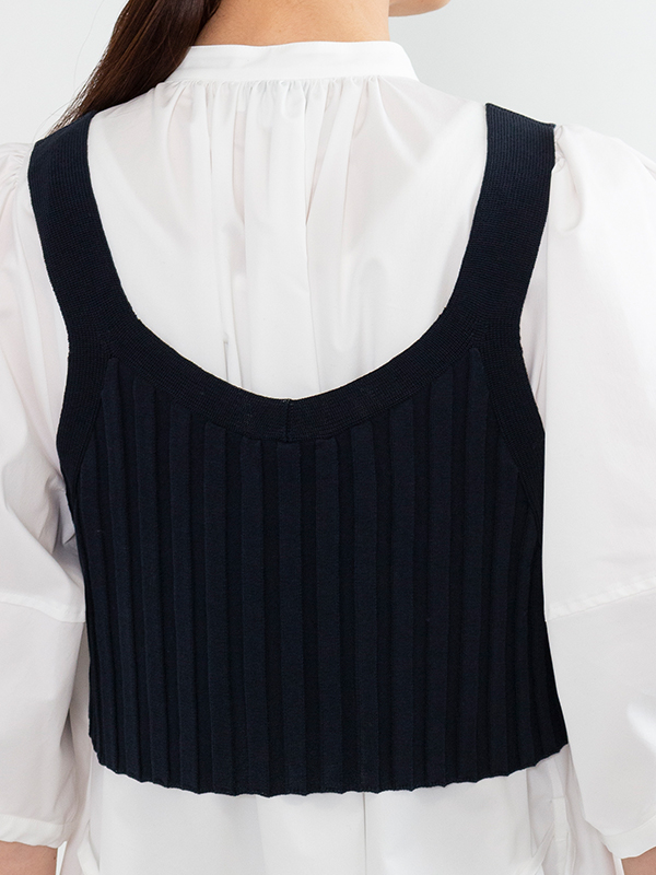 HYKE S/C/P SWEATER TOP ハイク ベスト ビスチェ 金子綾