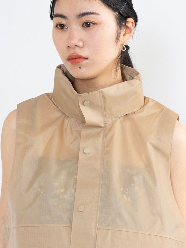 NYLON MOUNTAIN CROPPED VEST-ナイロンマウンテンクロップドベスト