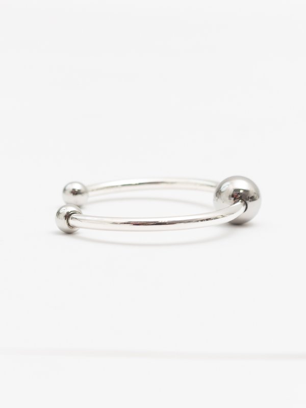 BALL BANGLE(SILVER)-ボールバングル-HYKE（ハイク）通販| st company