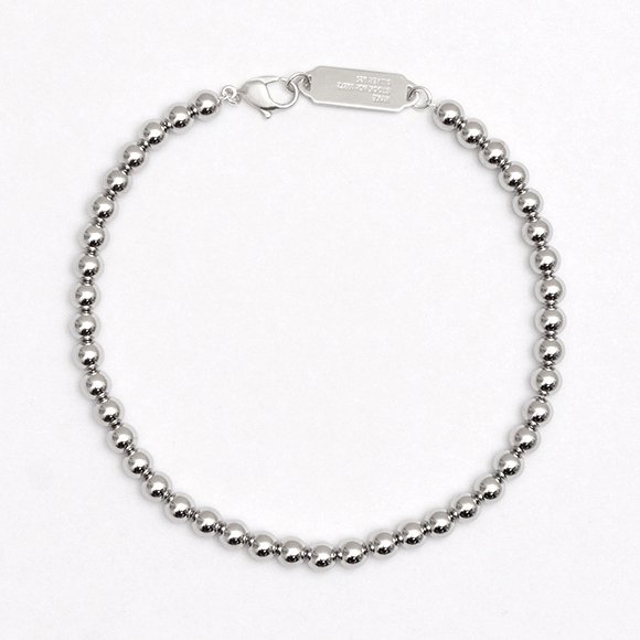 BALL NECKLACE(SILVER)-ボールネックレス-HYKE（ハイク）通販