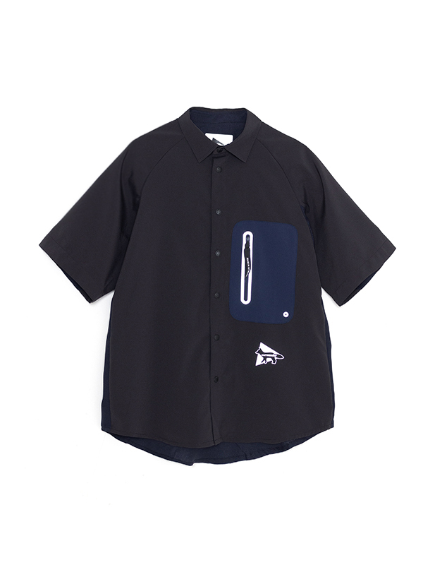 Hiking shirt-ハイキングシャツ-and wander(アンドワンダー Hiking shirt-ハイキングシャツ-and wander(アンドワンダー