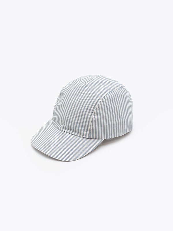 エクルベージュ phenny Stripe dump cap ブラウン 新品 | iuggu.ru