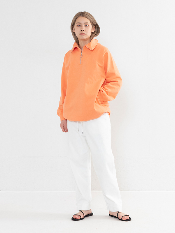 French terry harf zip P/O-フレンチテリーハーフジッププルオーバー-PHEENY(フィーニー)通販| st company