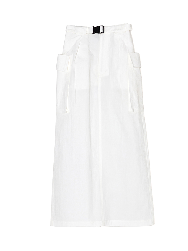 Cotton nylon dump military skirt-コットンナイロンダンプミリタリー 