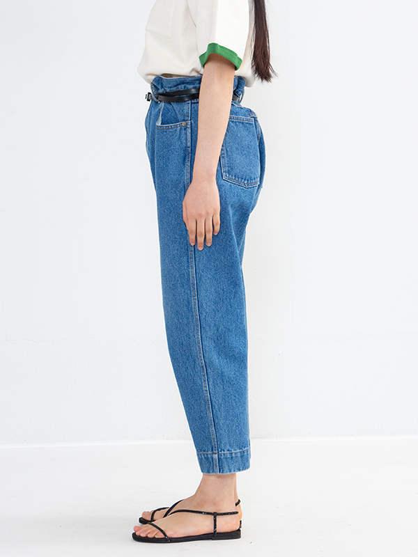 Vintage denim big jeans-ヴィンテージデニムビッグジーンズ-PHEENY