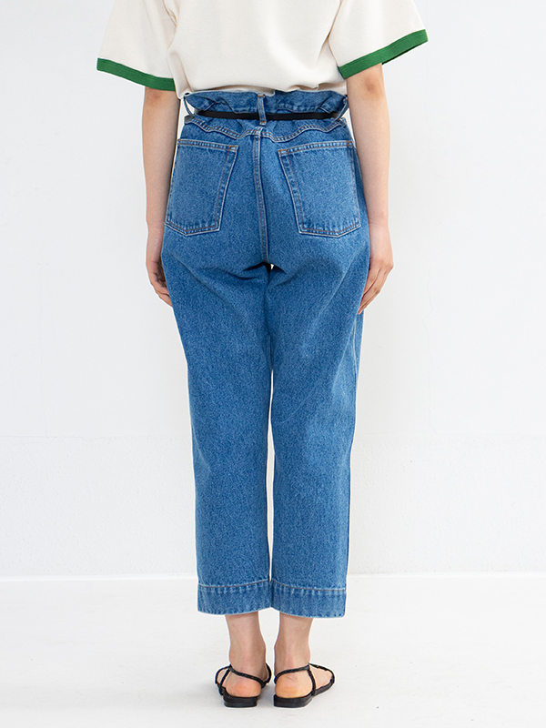 Vintage denim big jeans-ヴィンテージデニムビッグジーンズ-PHEENY