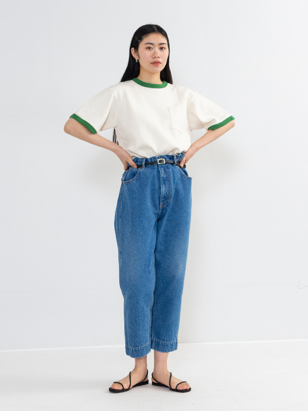 Vintage denim big jeans-ヴィンテージデニムビッグジーンズ-PHEENY